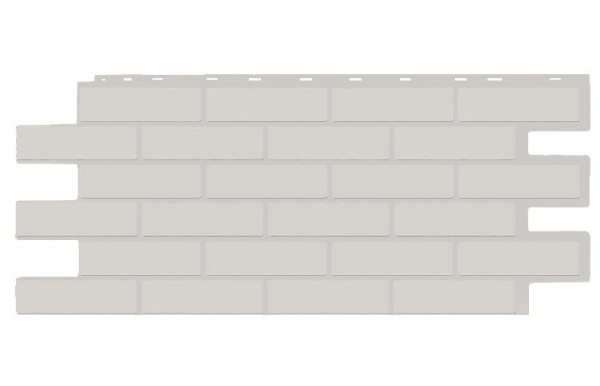 Фасадная панель T-Siding Кирпич Модерн Эко Уайт купить в Успенском