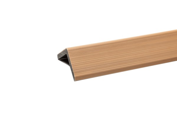 Уголок торцевой Ecodecking Скай коэкструзия 45х45х3000 Бук купить в Успенском