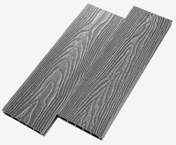 Террасная доска из ДПК RusDecking Unodeck Vintage - Серый купить в Успенском