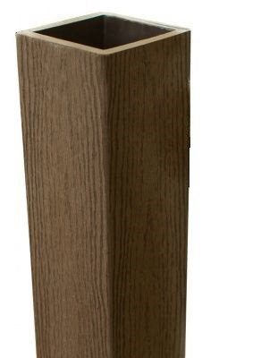 Столб опорный Woodvex Co-Extrusion Кофе купить в Успенском