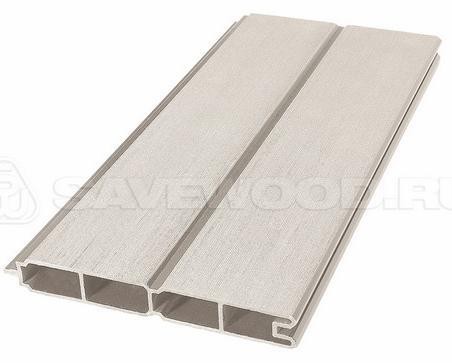 Заборный профиль из ДПК Savewood SW Agger матовый бежевый купить в Успенском